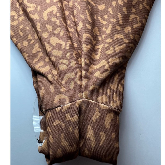 NWT Stone Fox Swim Sumatra Bikini Bottom, Wild Cat, Brown/Tan, size Medium - Picture 15 of 16